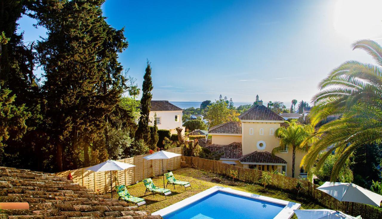 ماربيا Villa Maria In El Rosario - Mit Sicht Auf Gibralta المظهر الخارجي الصورة